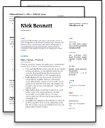 Interactive CV